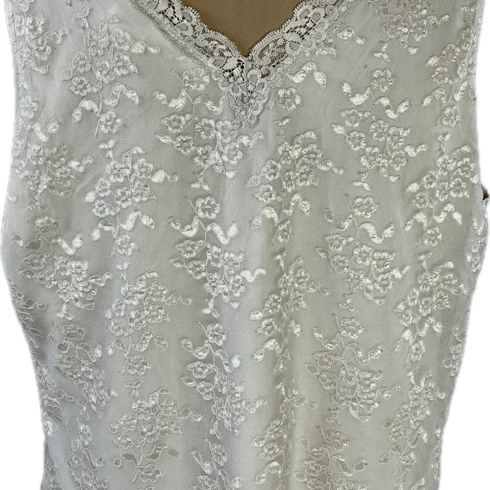 Worthington Womans 2X
Lined Lace Tank Cami
Cream Coquette Angelic
Bohemian - Picture 12 of 12